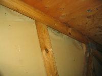 Sheetrock in attic